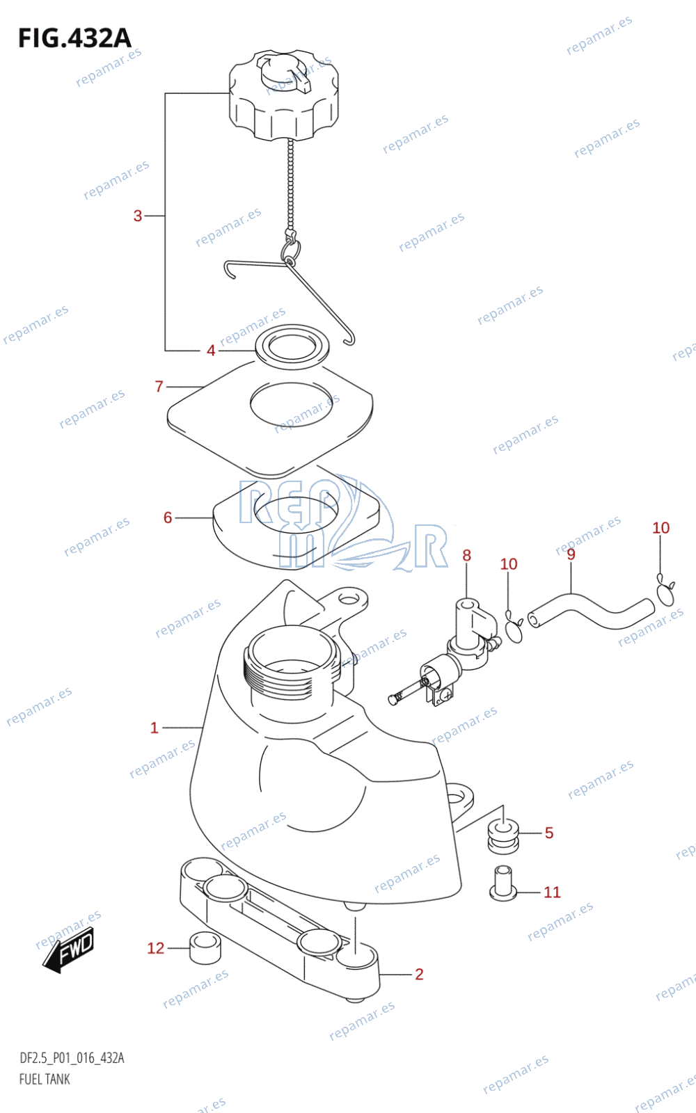 432A - FUEL TANK