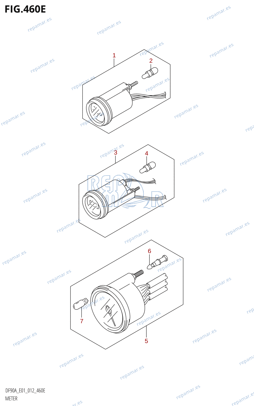 460E - METER (DF90A:E01)