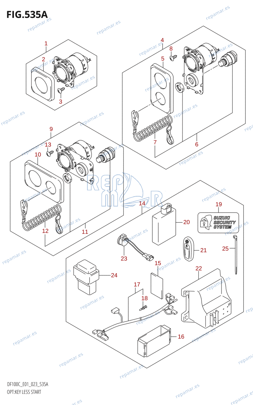 535A - OPT:KEY LESS START