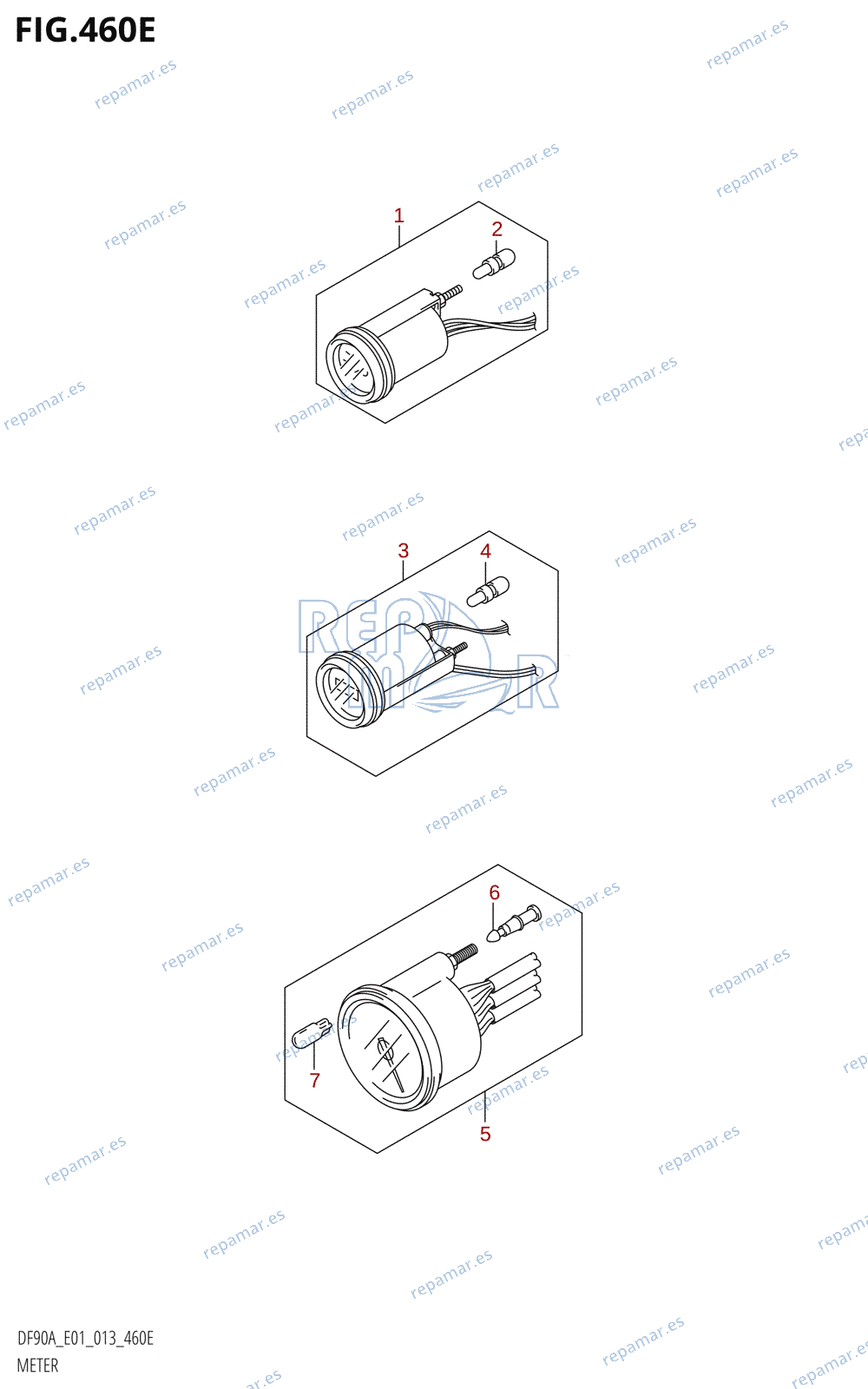 460E - METER (DF90A:E01)