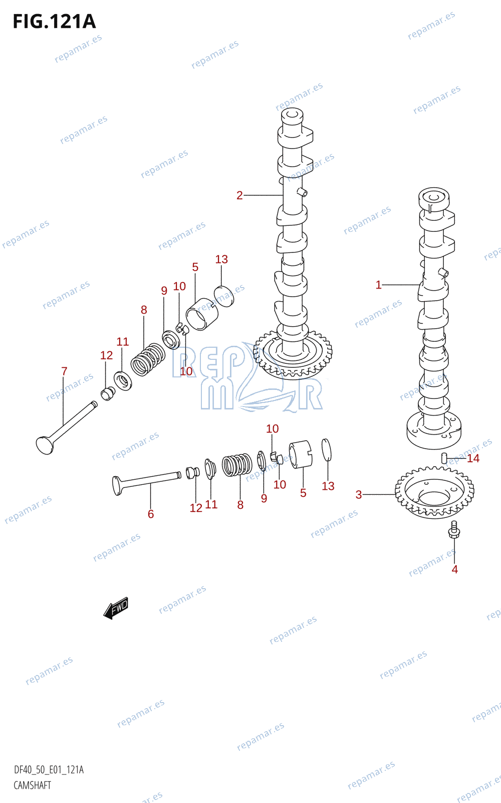 121A - CAMSHAFT